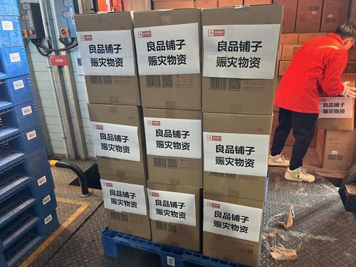 良品铺子第二批捐赠食品物资从湖北武汉发往青海民和县